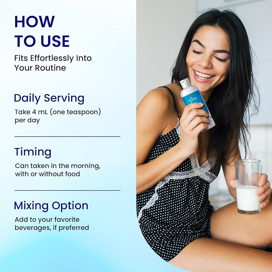 Liposomal NAD+ Liquid Supplement | Premium Absorption | Healthy Aging & Energy | 4 oz