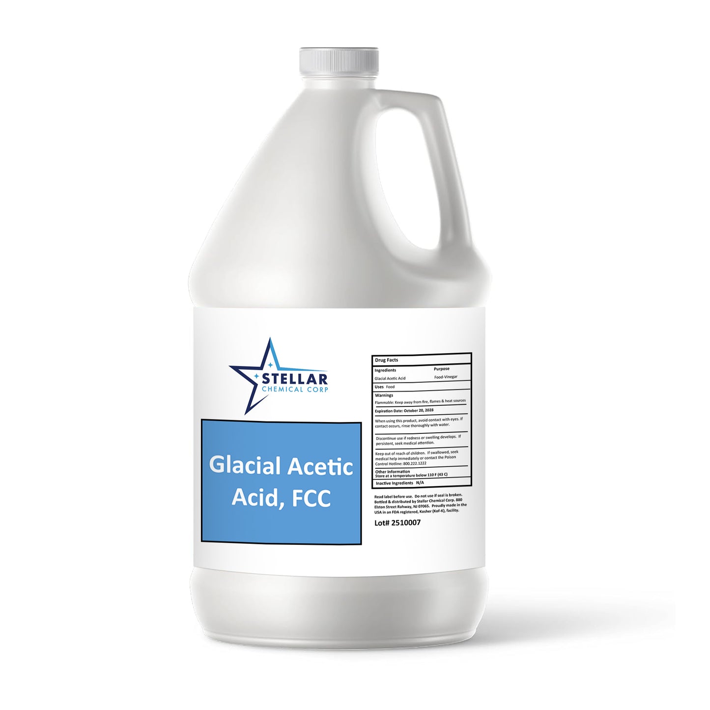 Glacial Acetic Acid FCC | High Purity