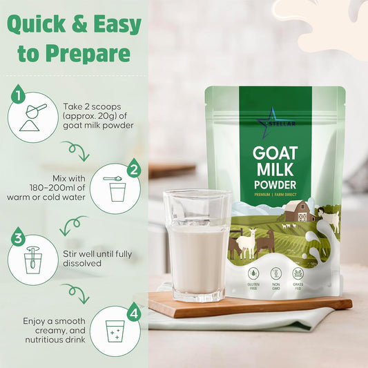 Goat Milk Powder | 100% Grass-Fed | Australia Sourced