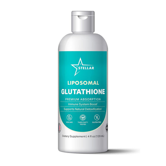 Liposomal Glutathione Liquid Supplement | Master Antioxidant | Detox & Immune Support | 4 oz