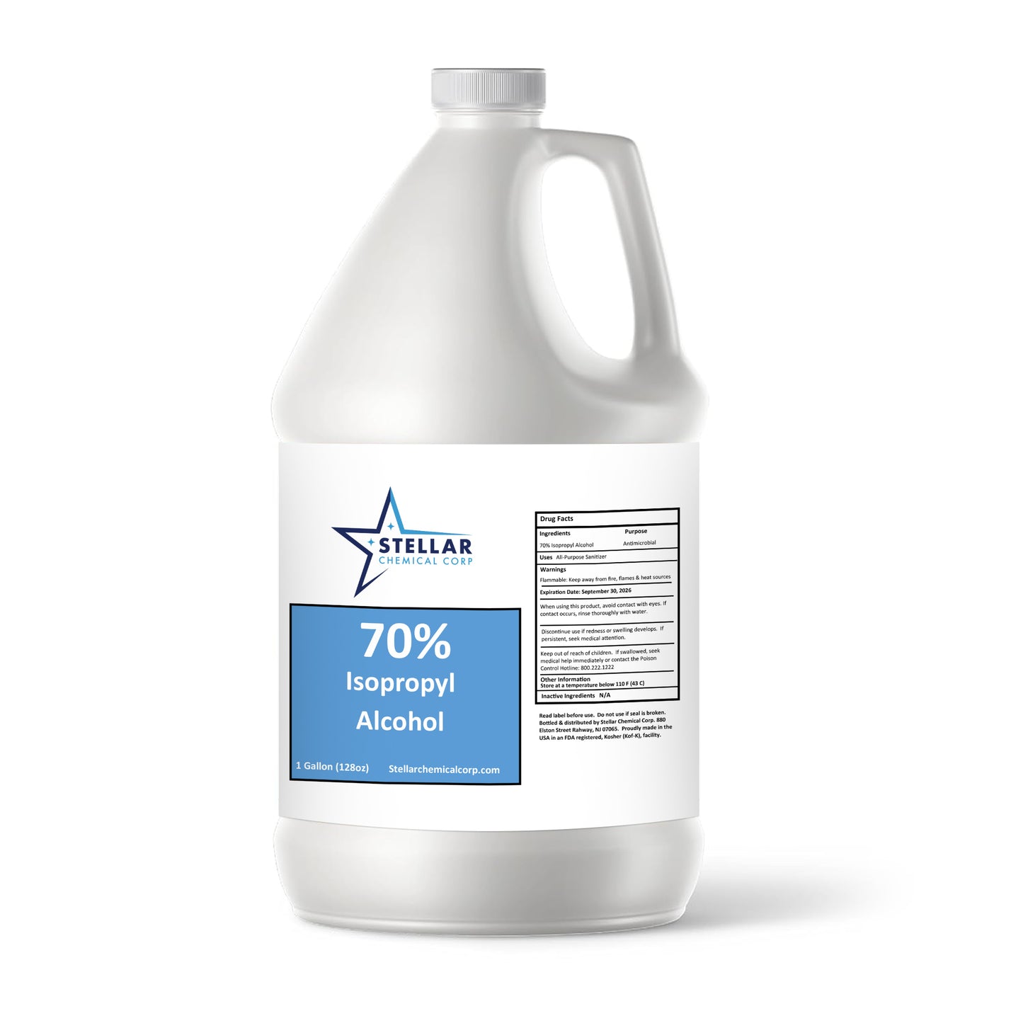 Isopropyl Alcohol 70% | IPA Disinfectant | Made in USA