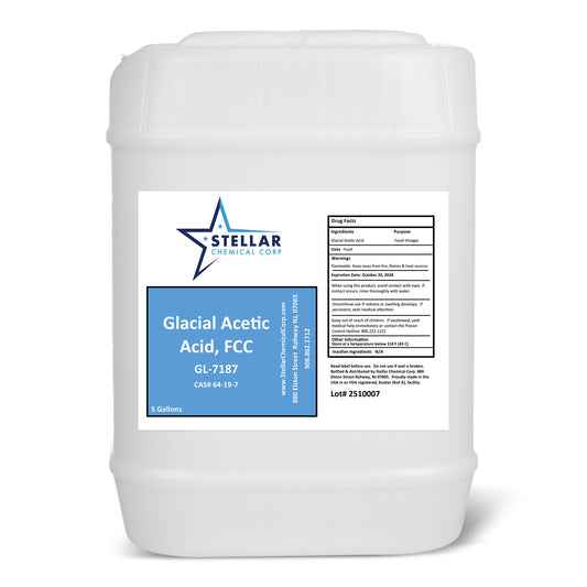 Glacial Acetic Acid USP | High Purity | Food & Industrial Grade