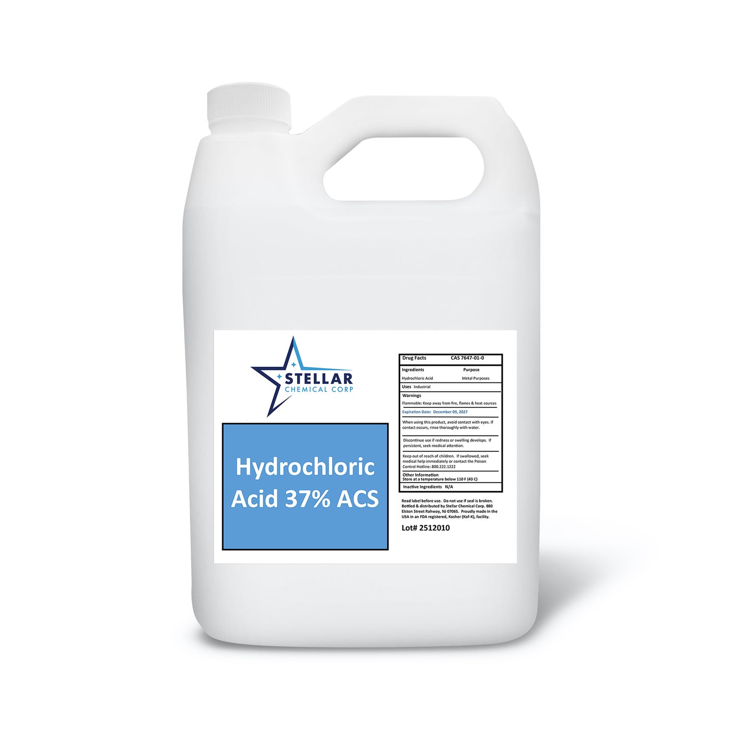 Hydrochloric Acid 37% Solution | ACS Reagent Grade