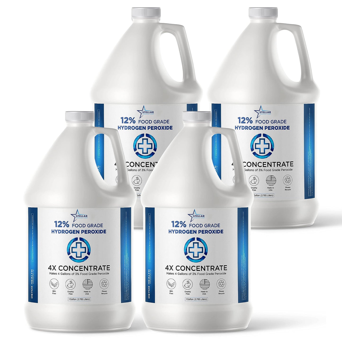 Hydrogen Peroxide 12% | 4X Concentrate