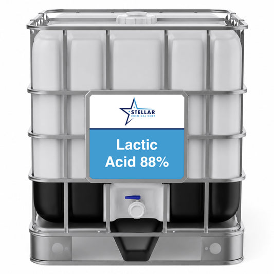Lactic Acid 88% | Pharmaceutical Grade | Multi-Use Acidulant | 275 Gallon Tote | Bulk Pricing