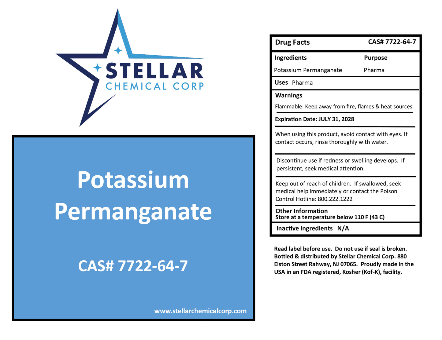 Potassium Permanganate Powder | Oxidizer & Disinfectant