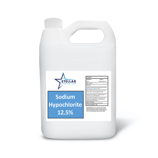 Sodium Hypochlorite 12.5% | Commercial Strength Bleach