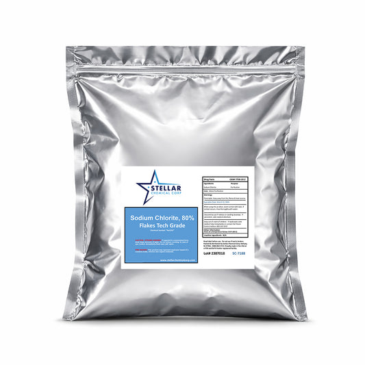 Sodium Chlorite 80% Flakes | Tech Grade