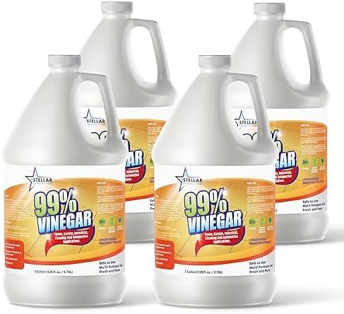 99% Pure Vinegar | 100% Natural Cleaner | Dilutes to 20 Gallons
